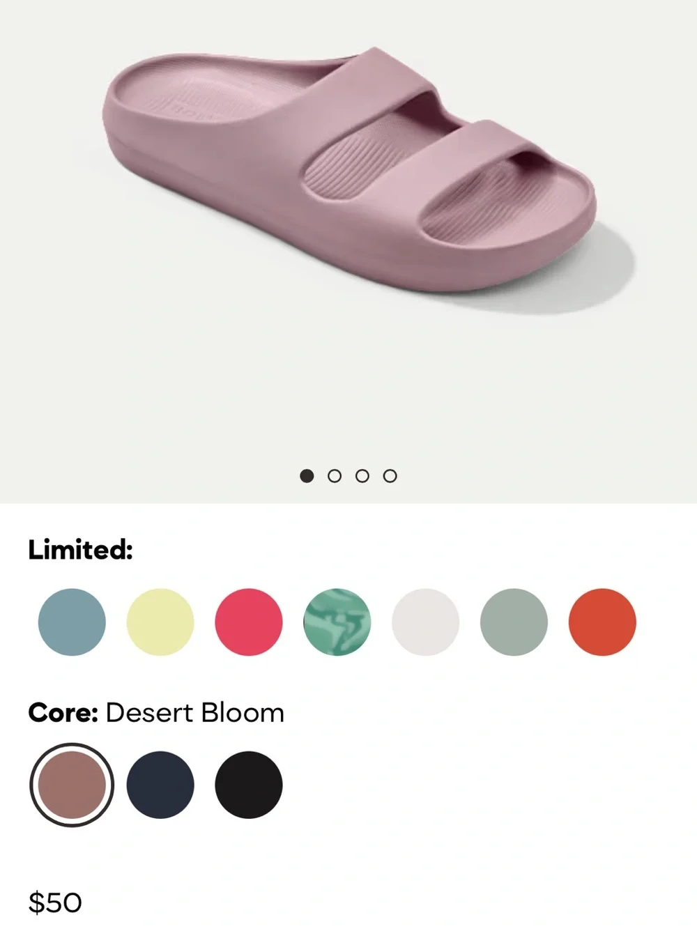 Bombas Women's Double-Strap Slide Sandals in Desert Bloom